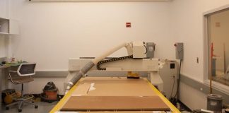 CNC Router in NYDesign FabLab (NY Design)