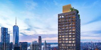 Rendering for 130 William tower (Lightstone Group)