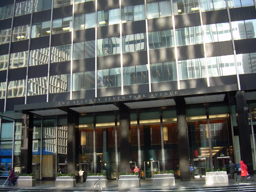 Cauldwell Wingate works on 18.9M facade modification at 277 Park Ave