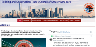 building construction trades council webste