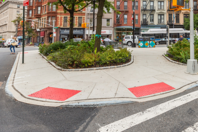 pedestrian ramps nycddc