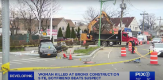 Scene where Lizbeth Mass was shot, CREDIT PIX 11
