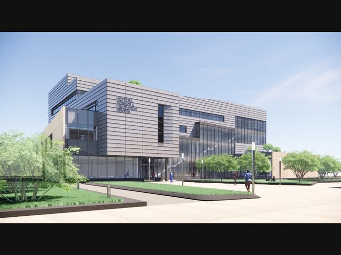 rendering of the new building