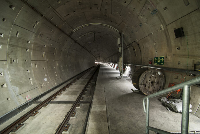 stock photo tunnel