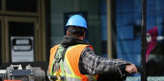 construction worker stockphoto