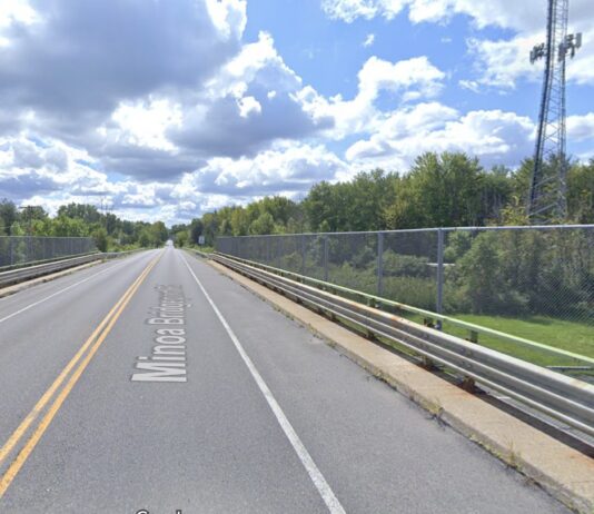 The Schepps Corners Road bridge in the Town of Manlius