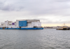 Decommissioned Vernon C. Bain Jail barge removed from Hunts Point waterfront for development