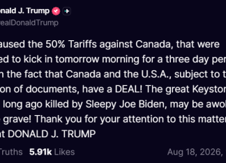 BREAKING NEWS: Trump pauses 50% Canada tariffs for three days, says deal has been reached