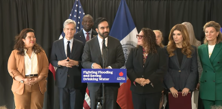 Central Park stormwater project breaks ground